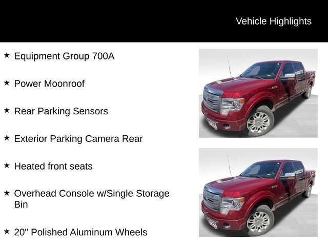 Used 2014 Red Ford Platinum image 6