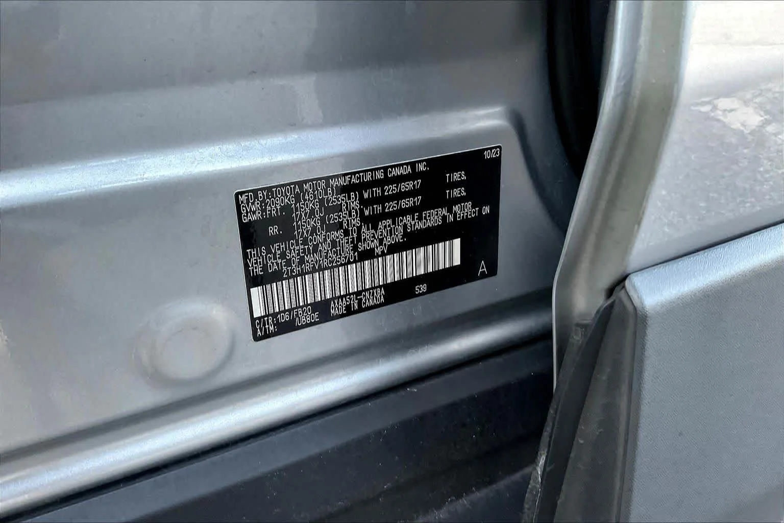 Certified Used 2024 Silver Sky Metallic Toyota LE image 34