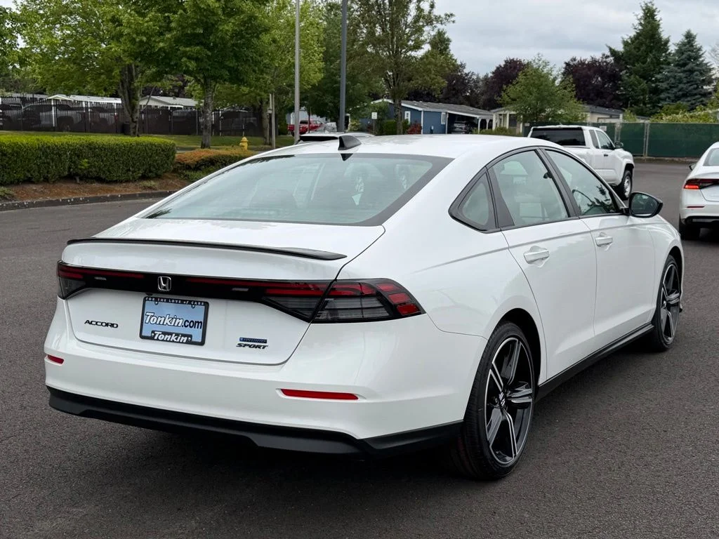New 2026 Platinum White Pearl Honda Sport image 8