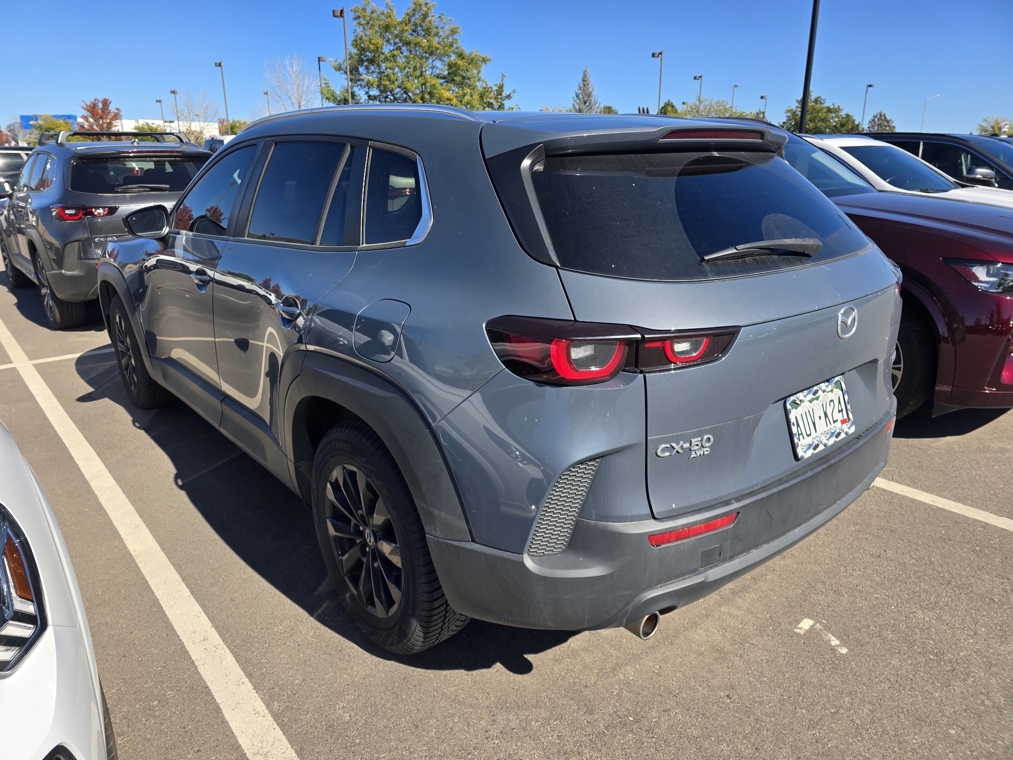Used 2023 Polymetal Gray Metallic Mazda 2.5 S Preferred Plus Package image 11