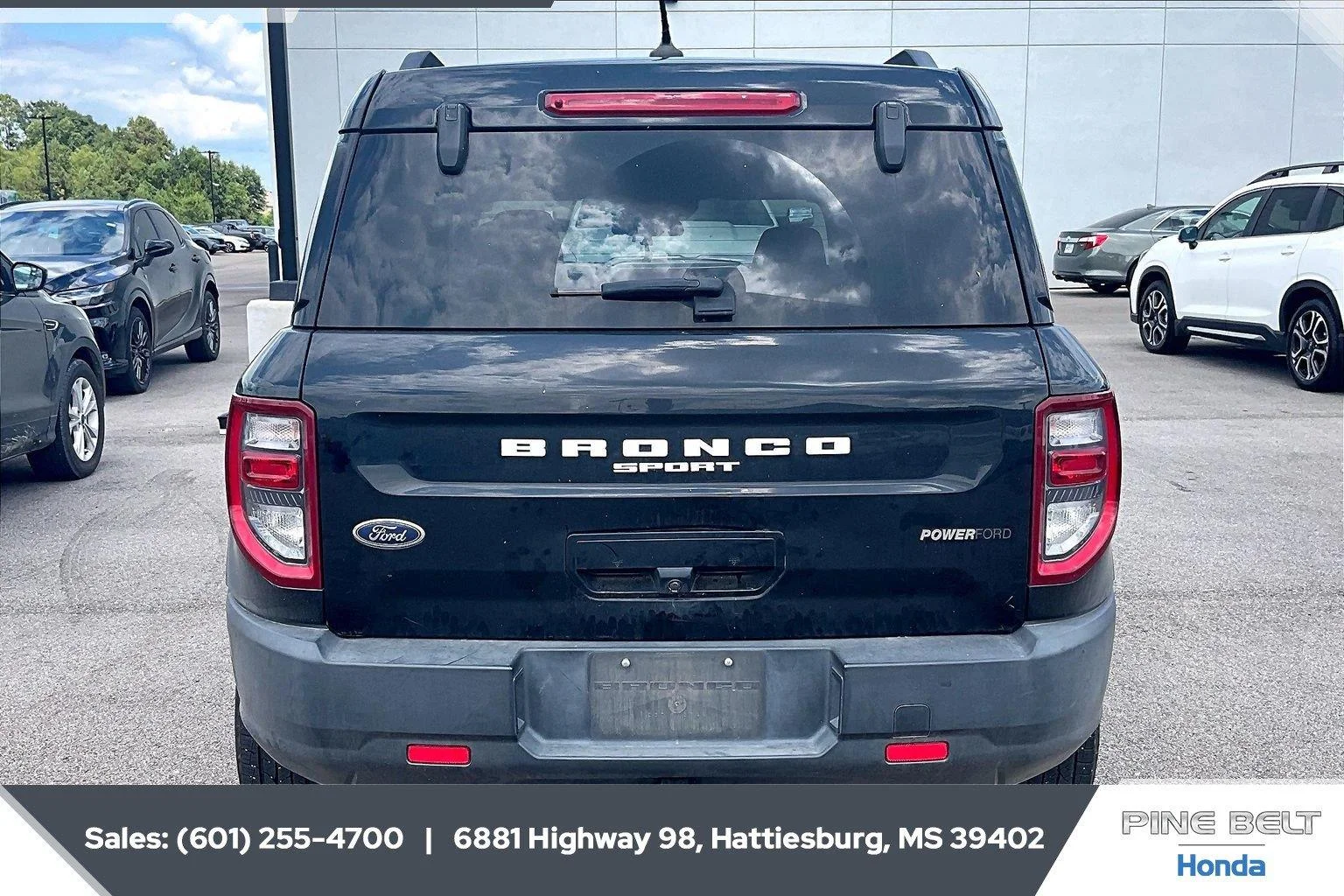 Used 2021 Shadow Black Ford Big Bend image 4
