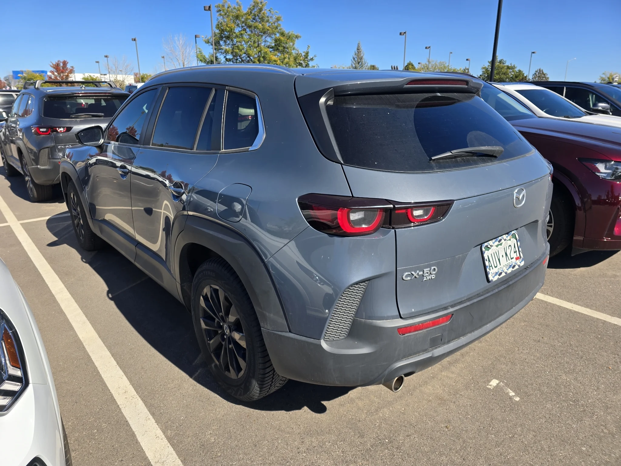 Used 2023 Polymetal Gray Metallic Mazda 2.5 S Preferred Plus Package image 11