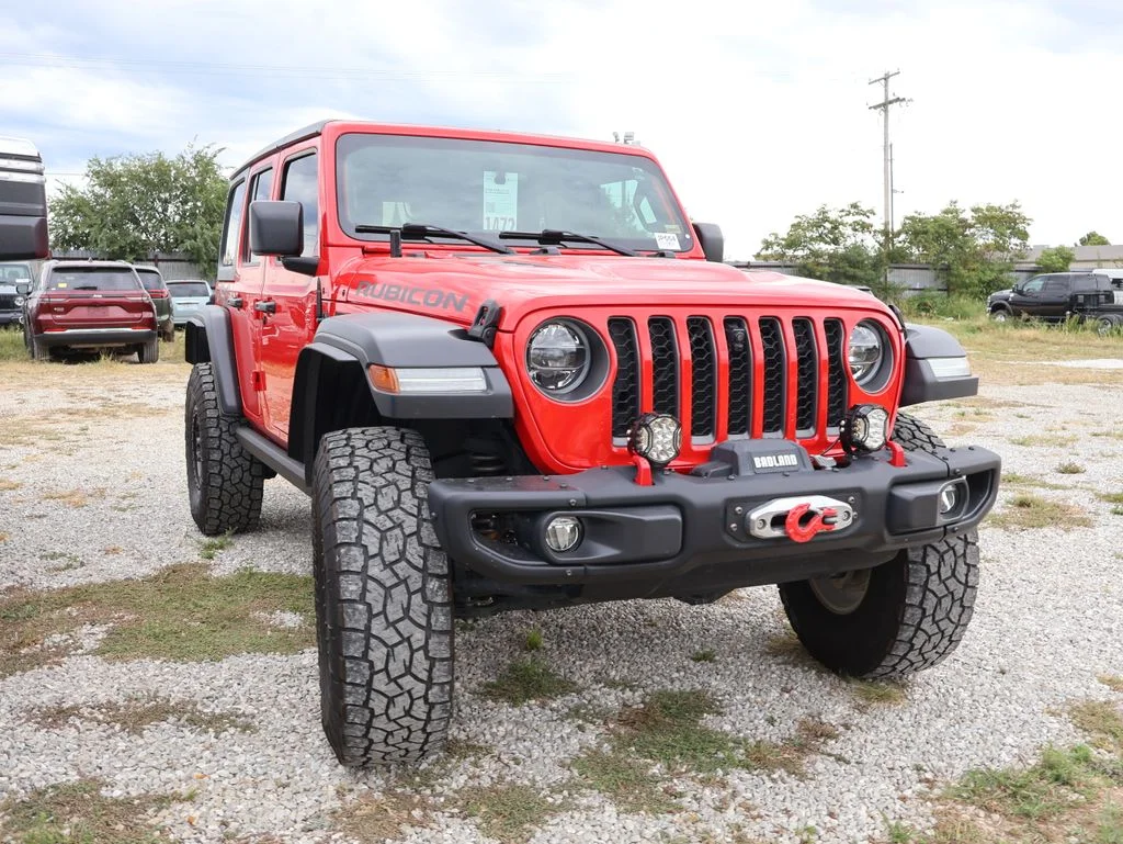Used 2021 Red Jeep Unlimited Rubicon image 11