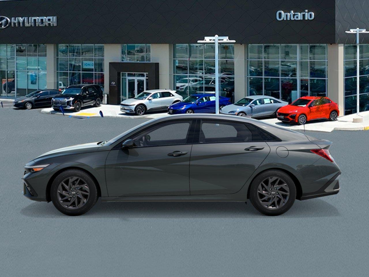 New 2026 Gray Hyundai Blue image 3