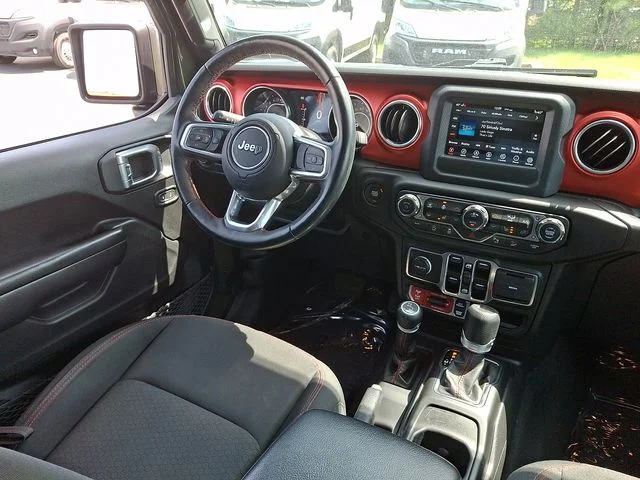 Used 2021 Green Jeep Unlimited Rubicon image 14