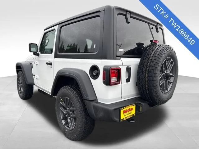 New 2026 Bright White Clearcoat Jeep Sport S image 5