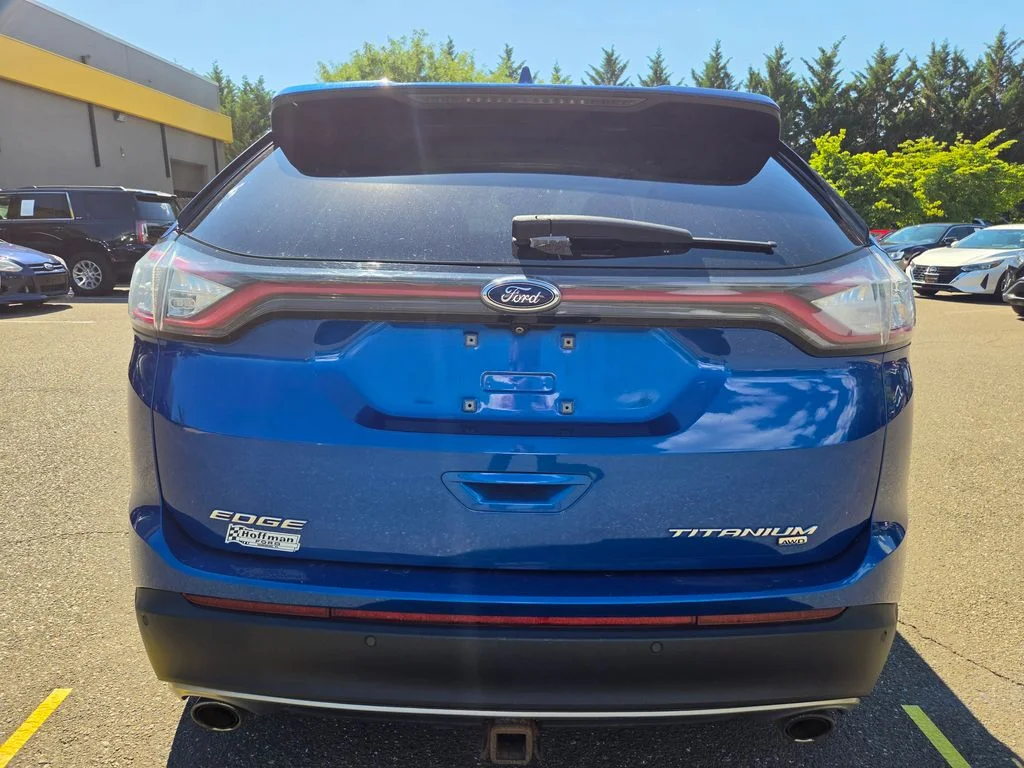 Used 2017 Blue Ford Titanium image 6