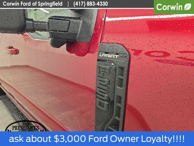 New 2026 Ruby Red Metallic Tinted Clearcoat Ford F-250® Lariat® image 13