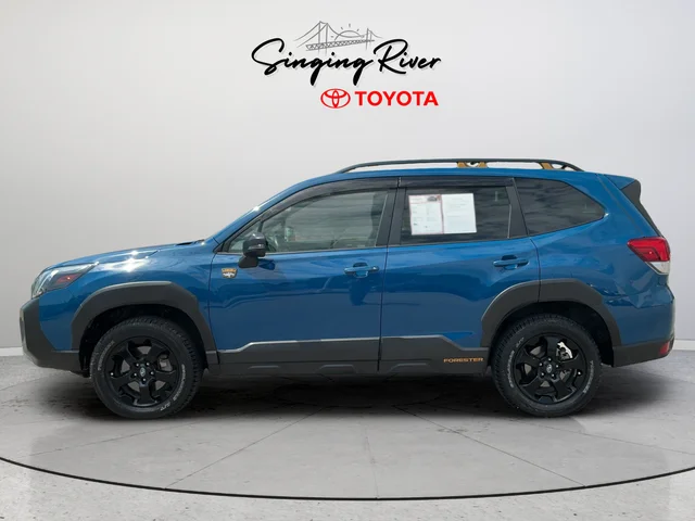 Used 2023 Blue Subaru Wilderness image 4