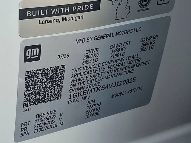 New 2027 Glacier White Tricoat GMC Denali Ultimate image 22