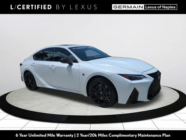 Certified Used 2025 White Lexus 500 F SPORT Performance image 1