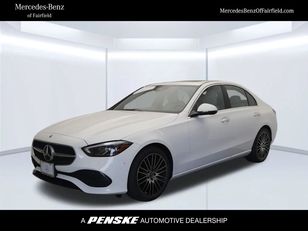 Certified Used 2023 Polar White Mercedes-Benz C 300 image 1