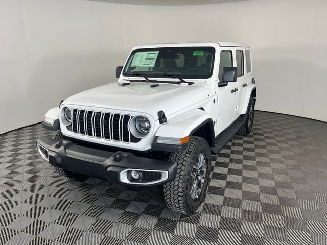 New 2026 Bright White Clear-Coat Exterior Paint Jeep Sahara image 2