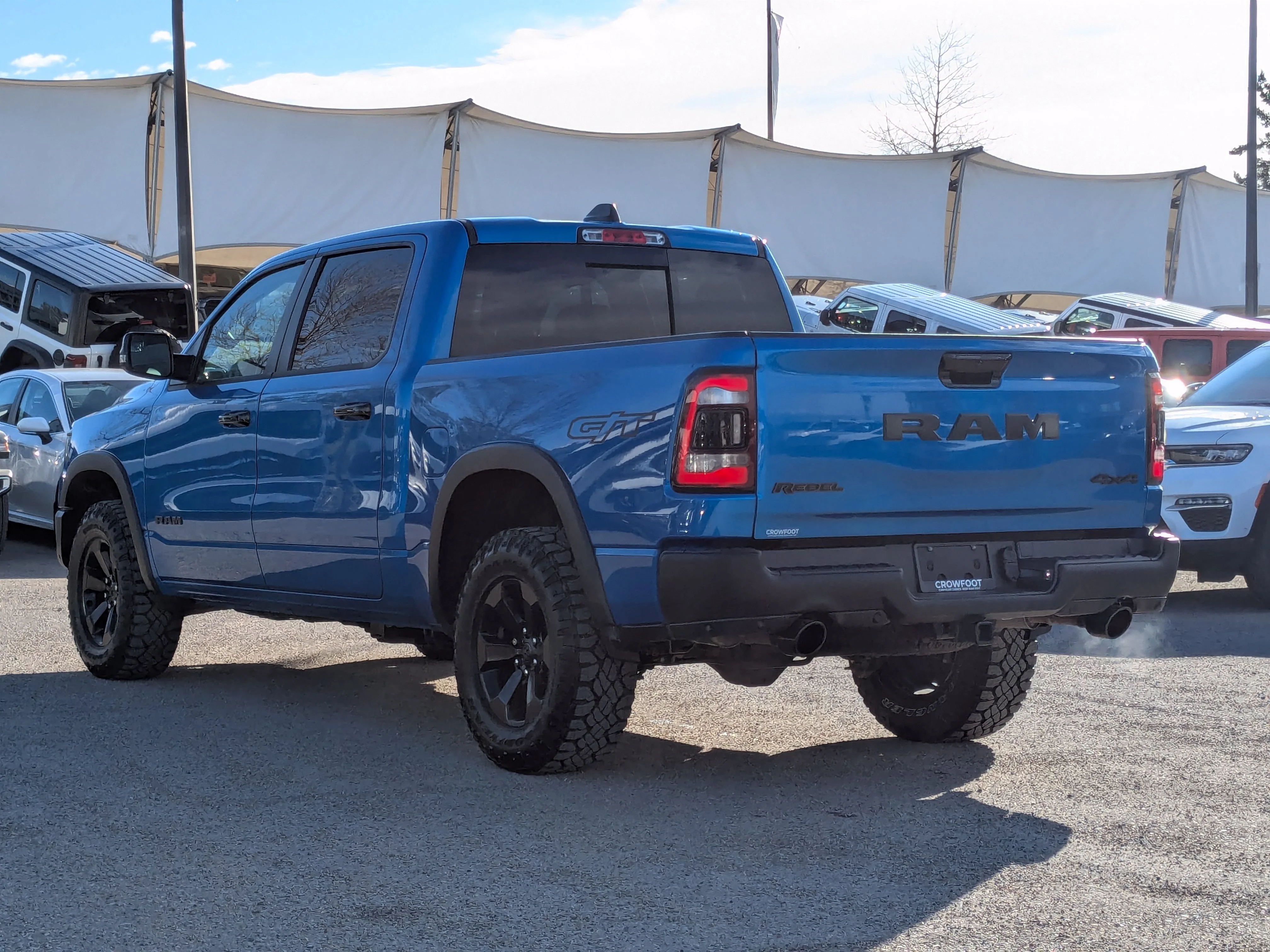 Used 2023 Blue RAM Rebel - Level II - GT Pkg - Advanced Safety Grp - Night Edition & More image 6