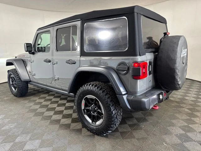 Used 2019 Gray Jeep Unlimited Rubicon image 6