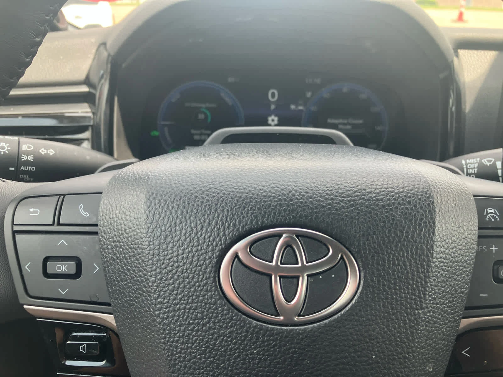 Certified Used 2025 Ocean Gem/Midnight Black Metallic Toyota XSE image 16