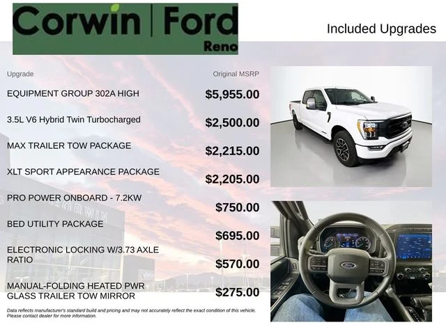 Certified Used 2023 Oxford White Ford XLT image 3