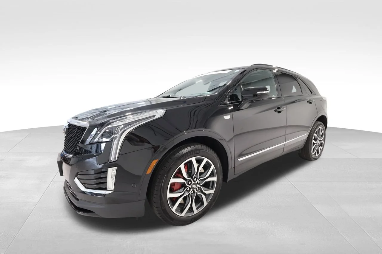 Certified Used 2023 STELLAR BLACK METALLIC Cadillac AWD Sport image 8