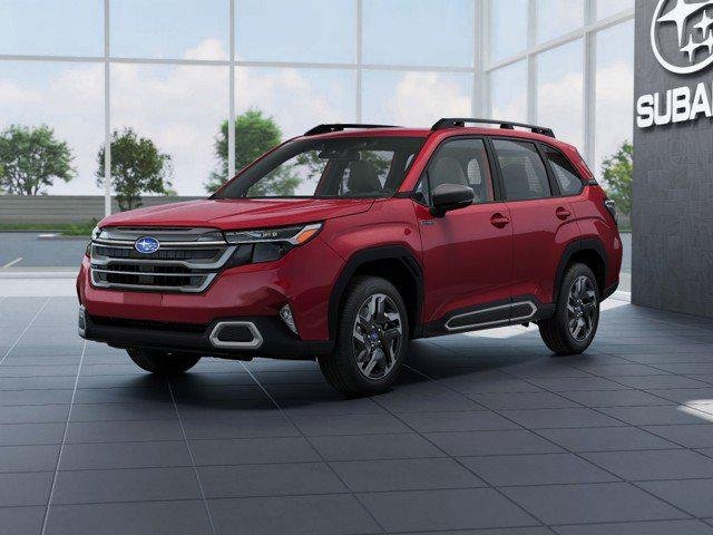 New 2026 CRIMSON RED PEARL Subaru Limited Hybrid image 2