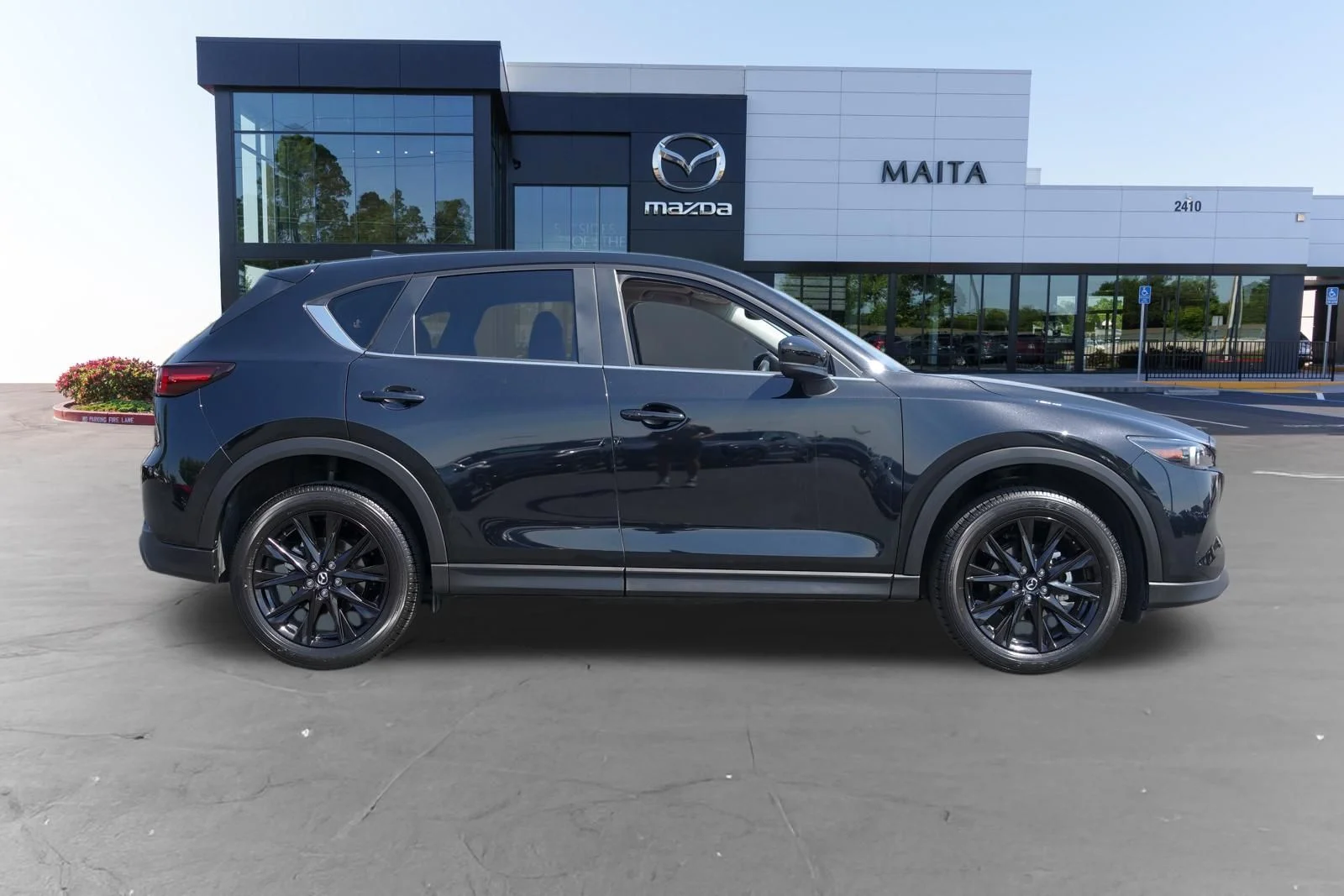 Certified Used 2025 Jet Black Mica Mazda 2.5 S Carbon Edition image 2