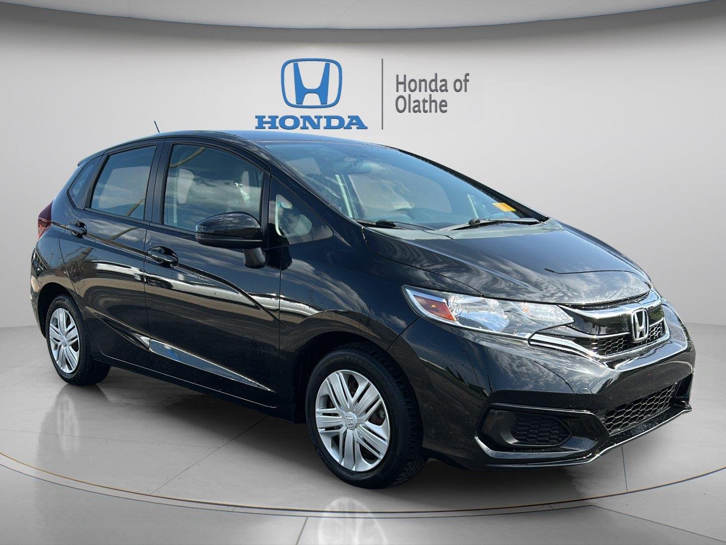 Certified Used 2018 Crystal Black Pearl Honda LX image 1
