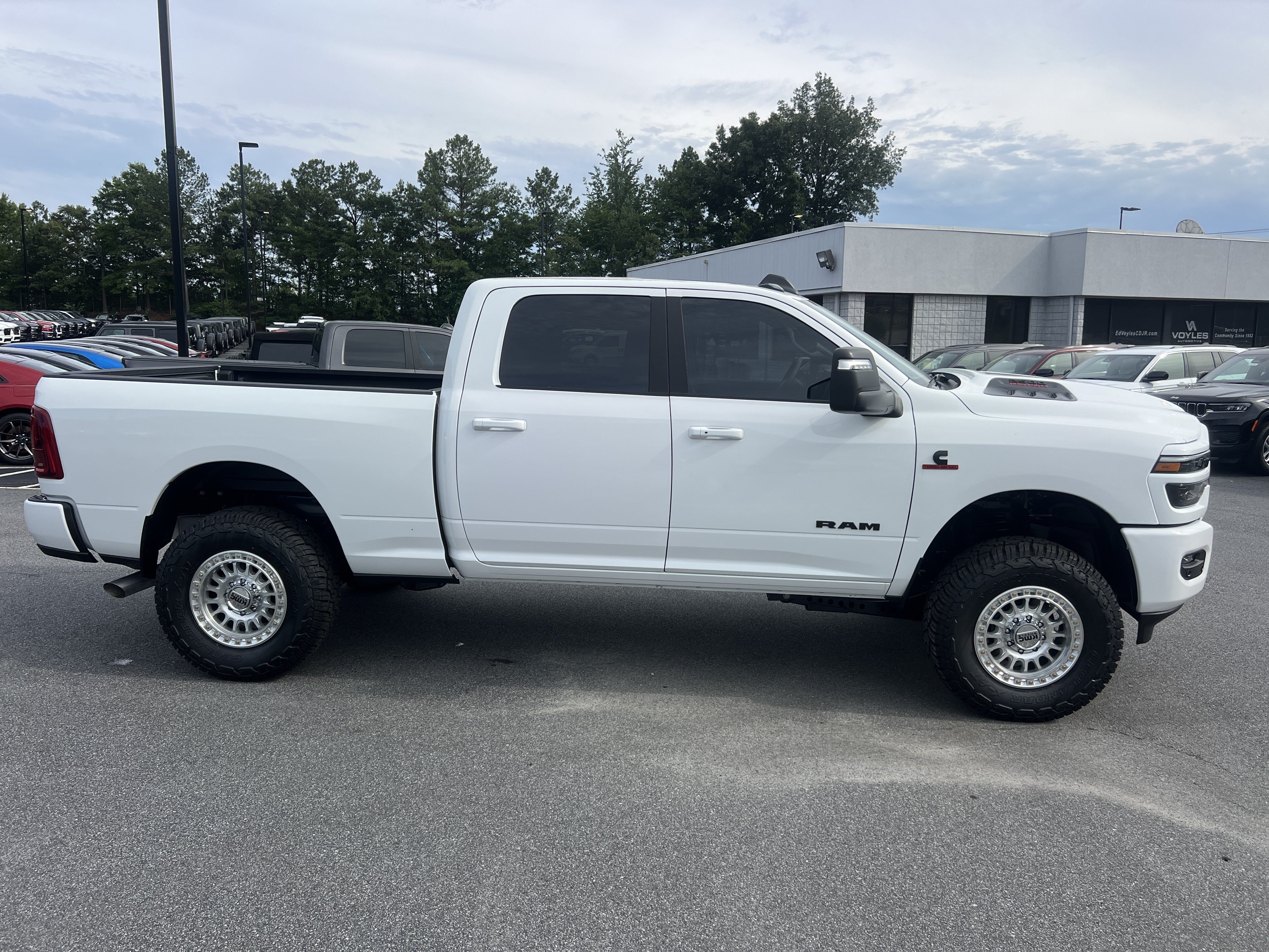 New 2026 Bright White Clearcoat Ram Laramie image 9