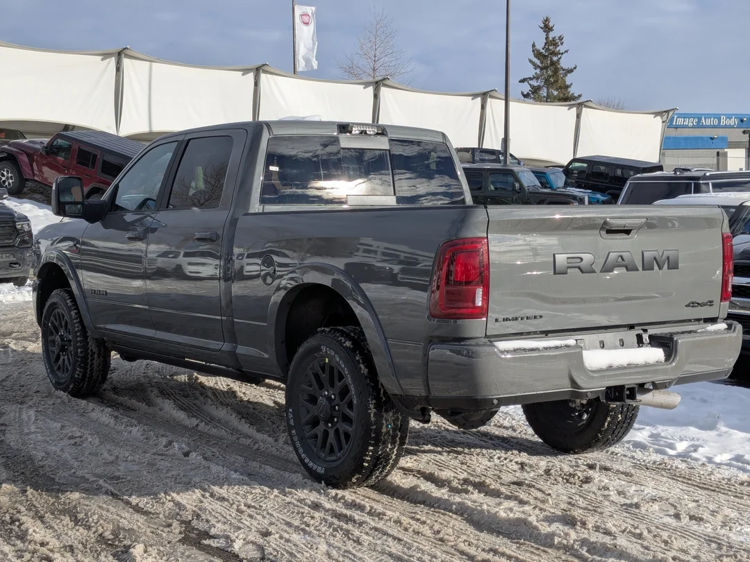 New 2026 Grey RAM Limited - - Night Edition - 5th W & Gooseneck Prep - Level 1 Equip & More! image 6