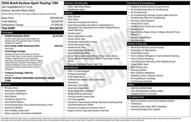 2026 Buick Enclave Sport Touring - Photo 25