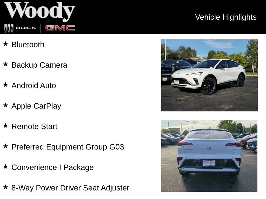 New 2026 Summit White Buick Sport Touring image 3