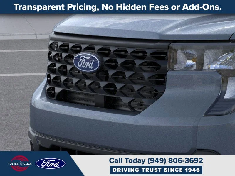 New 2025 Azure Gray Metallic Tri-Coat Ford XLT image 18