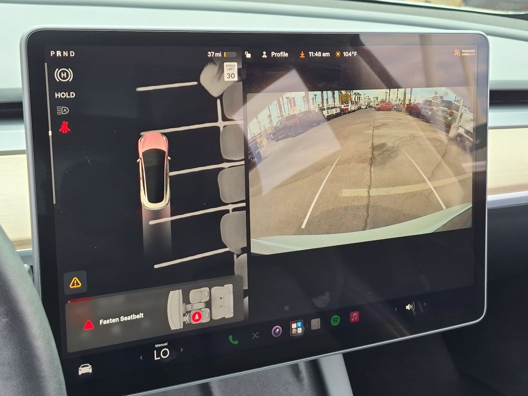 Used 2023 Pearl White Multi-Coat Tesla Base image 19