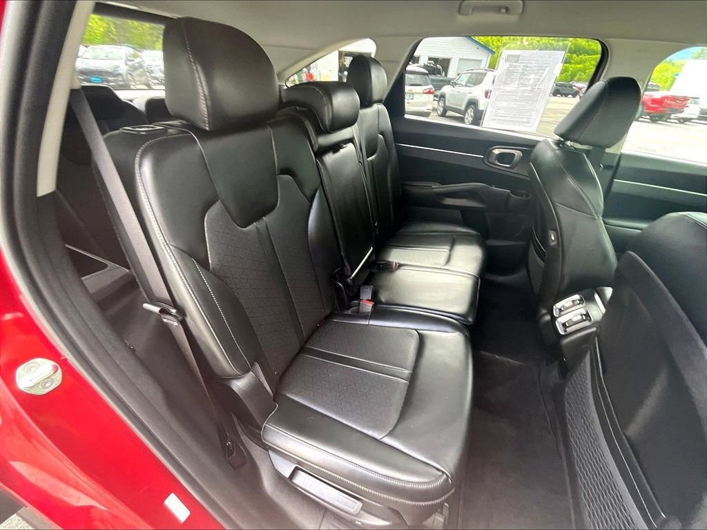 Used 2021 Passion Red Tintcoat Kia S image 16