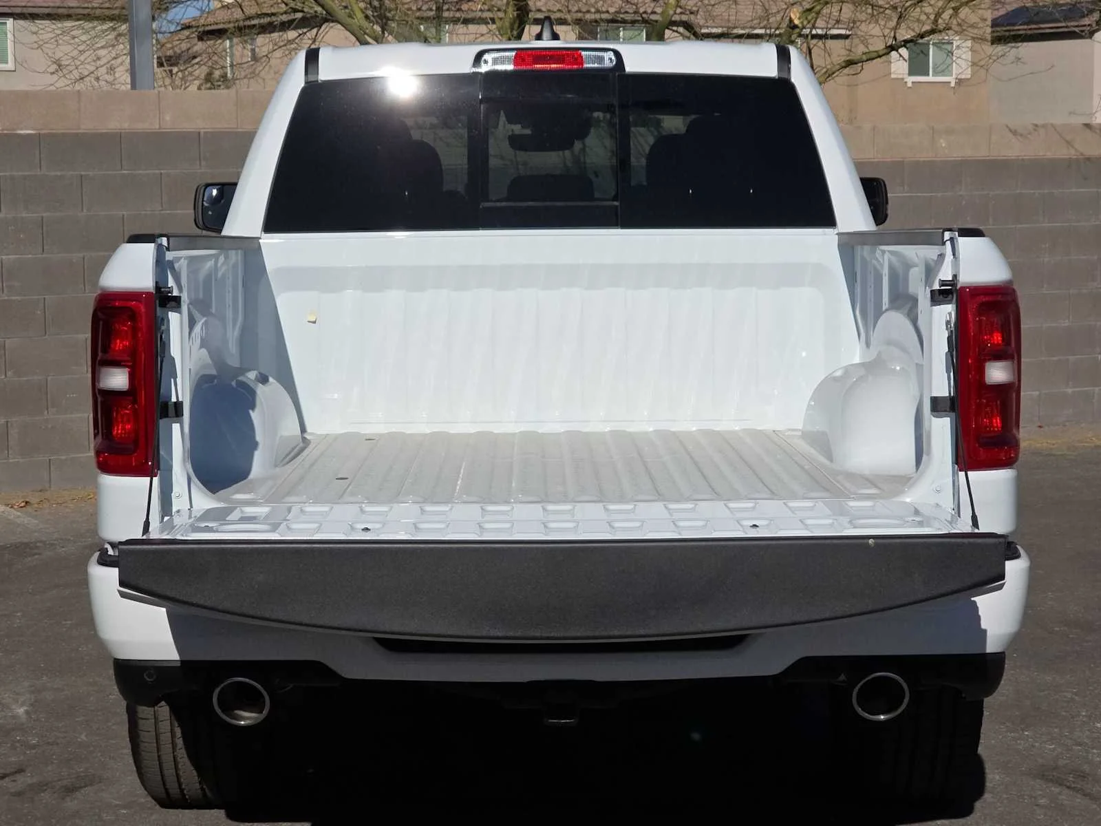 New 2026 Bright White Clear-Coat Exterior Paint RAM Big Horn image 23