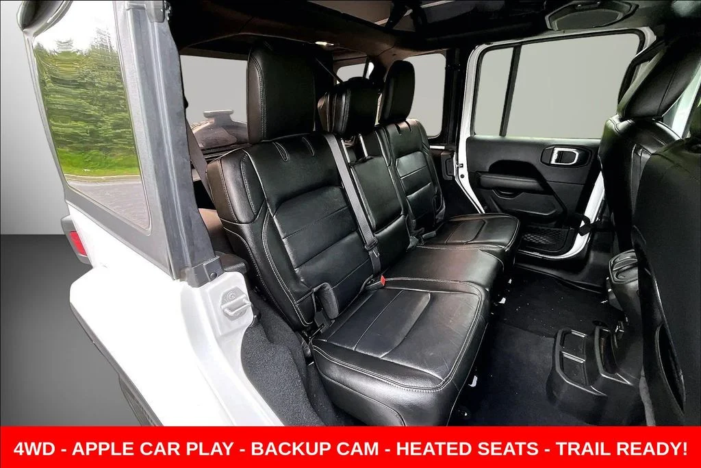 Used 2022 White Jeep Unlimited Sahara image 23
