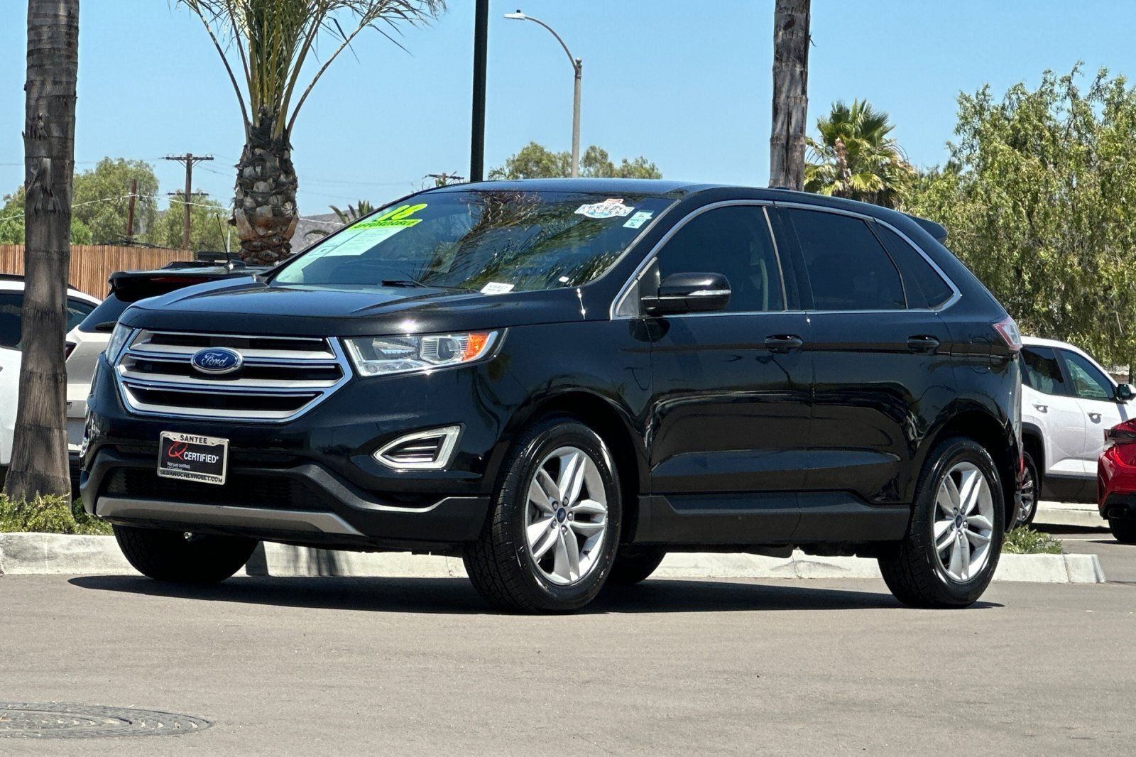 Used 2018 Black Ford SEL image 8