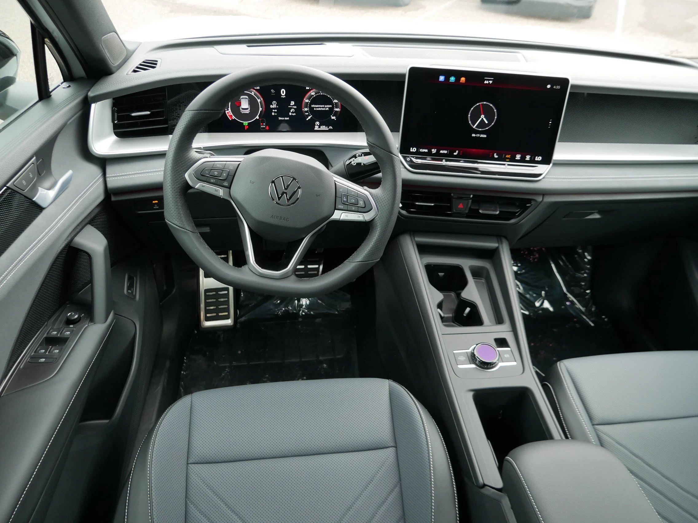New 2026 Opal White Pearl Volkswagen SE R-Line Black image 7
