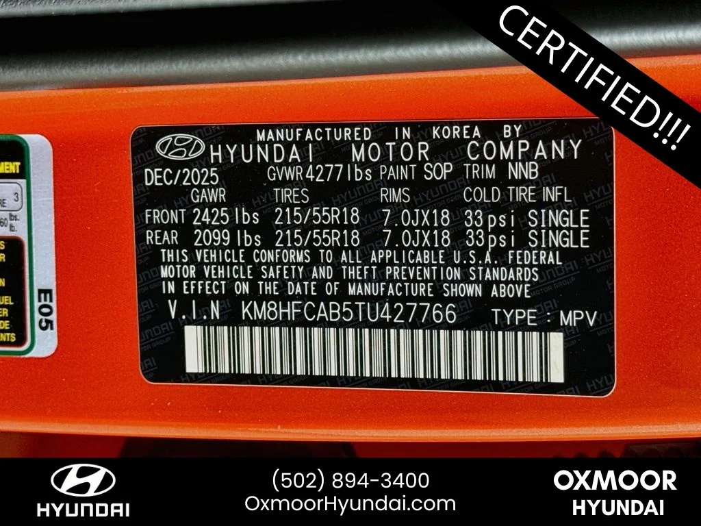 Used 2026 Soultronic Orange Pearl Hyundai SEL Sport image 31