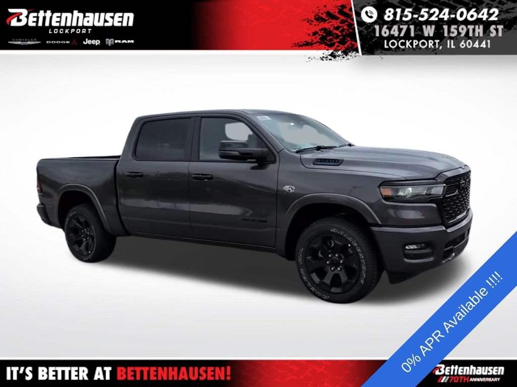 New 2026 Granite Crystal Metallic Clearcoat RAM BIG HORN image 3
