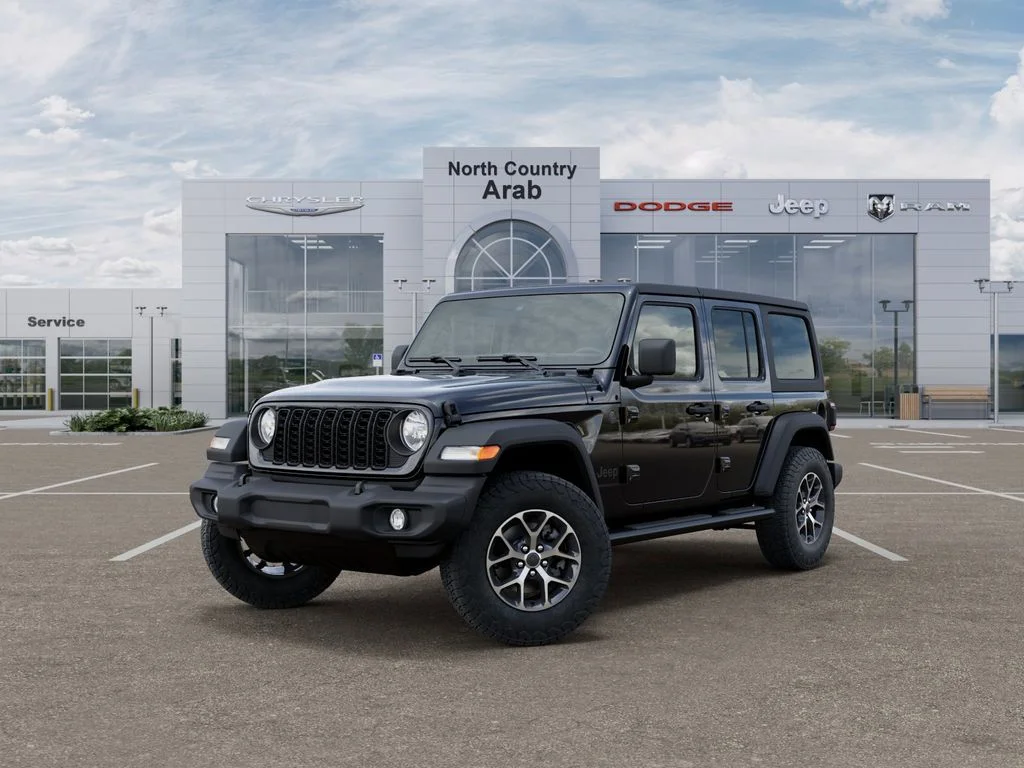 New 2026 Black Clear-Coat Exterior Paint Jeep Sport S image 1