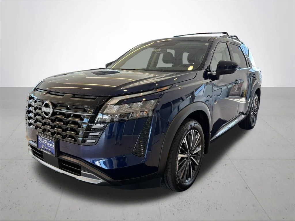 New 2026 Deep Ocean Blue Pearl Nissan Platinum image 2