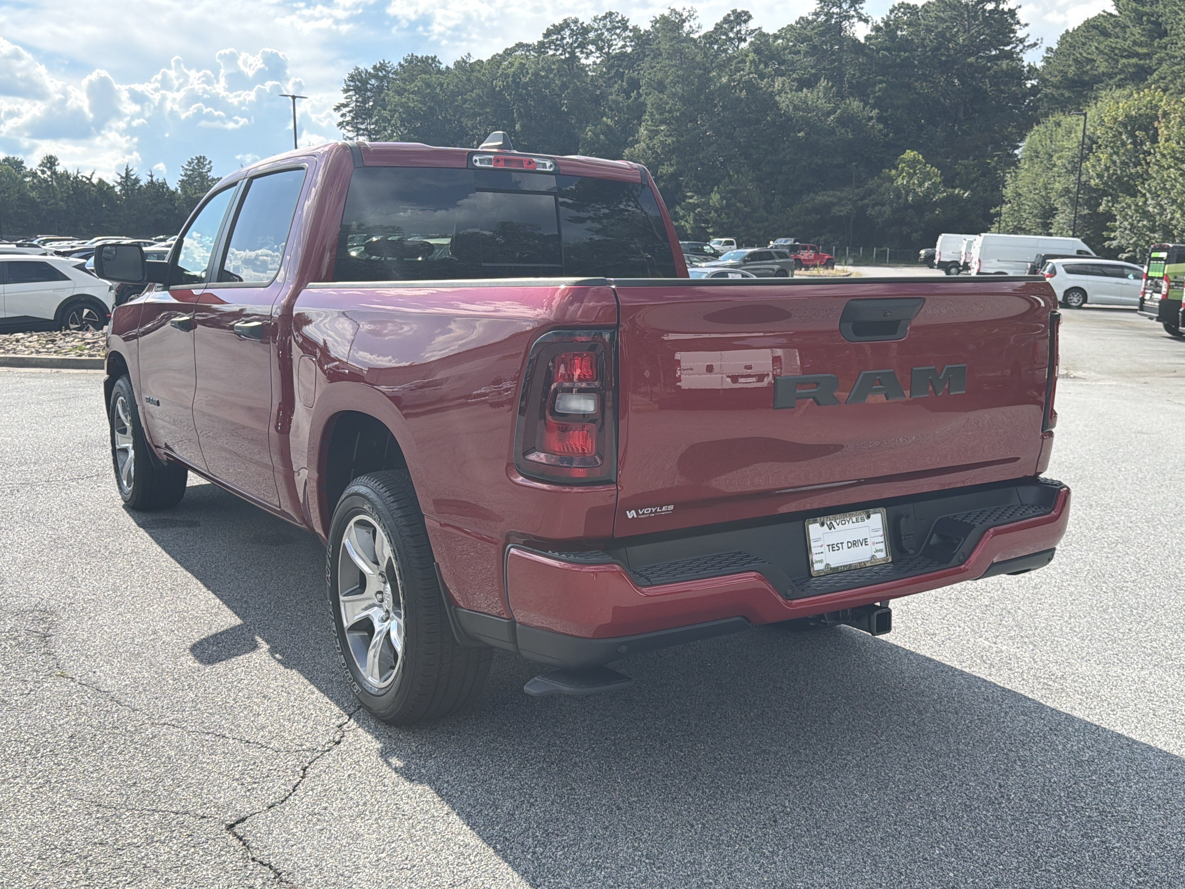 New 2026 Molten Red Pearlcoat Ram Express image 6