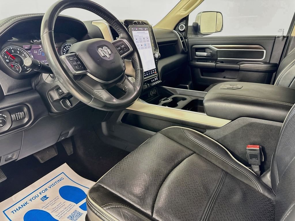 Used 2022 Bright White Clearcoat Ram Laramie image 11