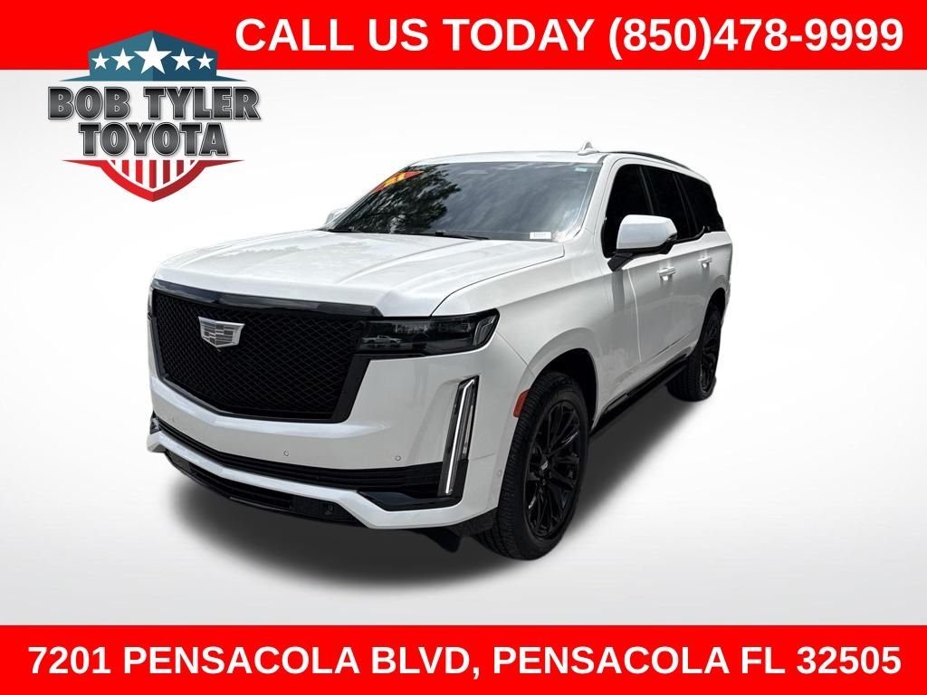 Used 2021 White Cadillac Sport Platinum image 1