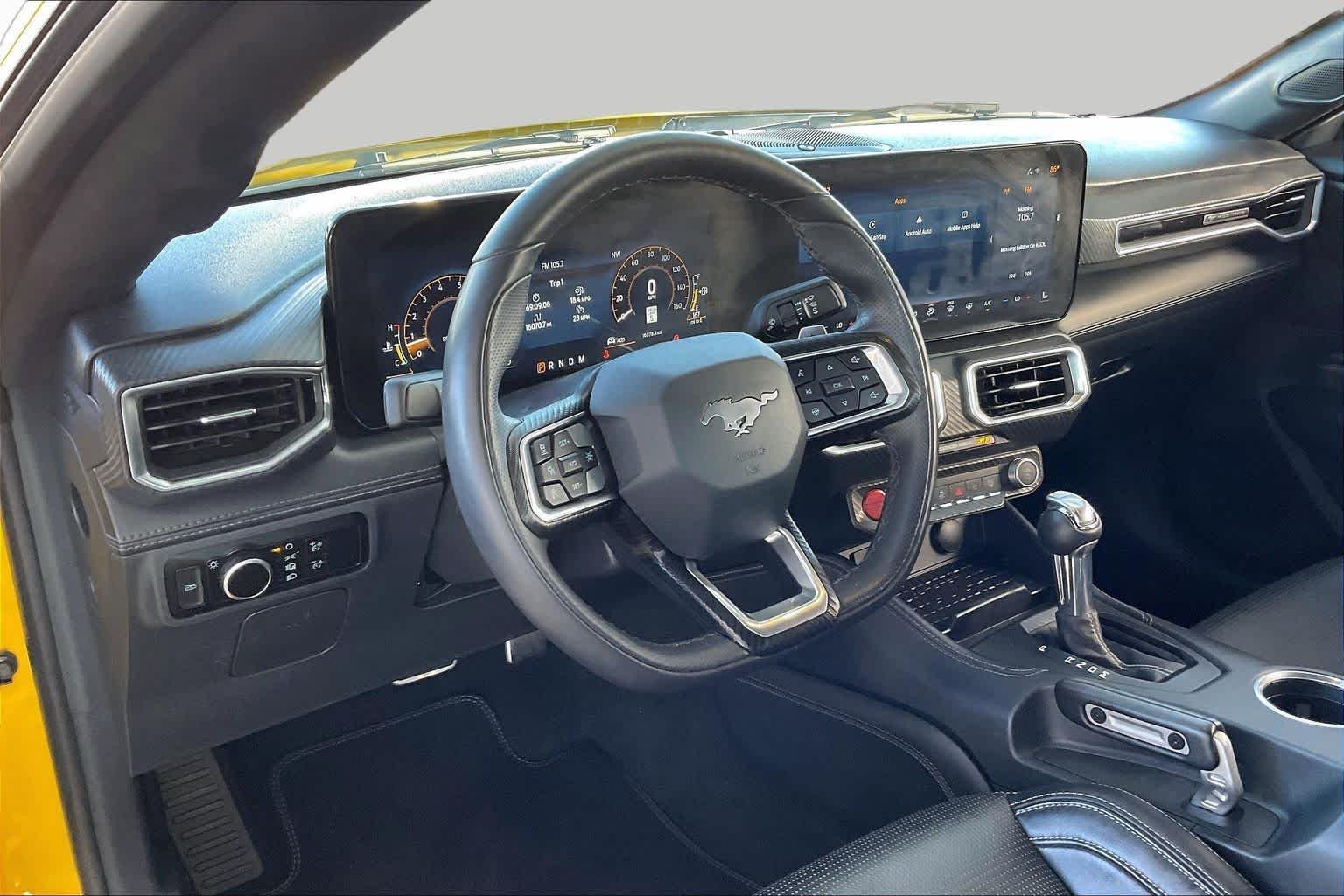 Used 2024 Yellow Splash Metallic Tri-coat Ford GT Premium image 14
