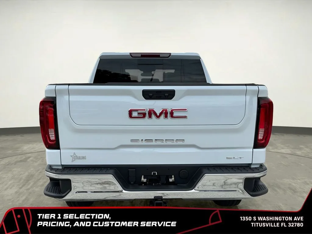 New 2026 Glacier White Tricoat GMC SLT image 6