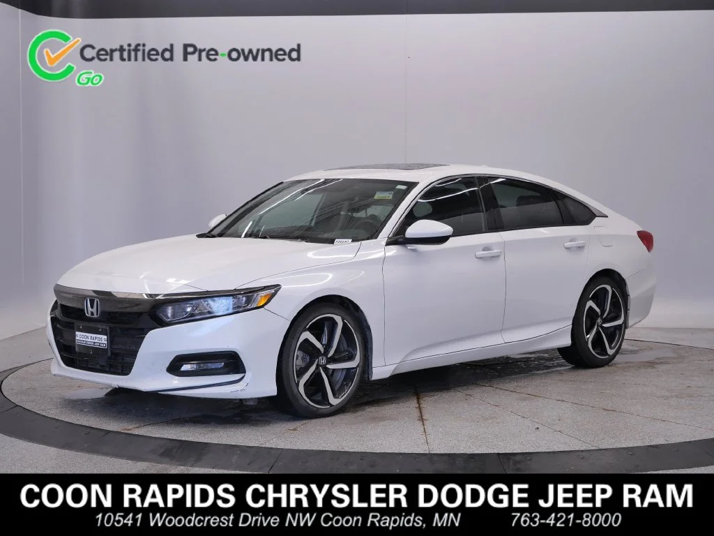 Used 2018 White Honda Sport 2.0T image 1