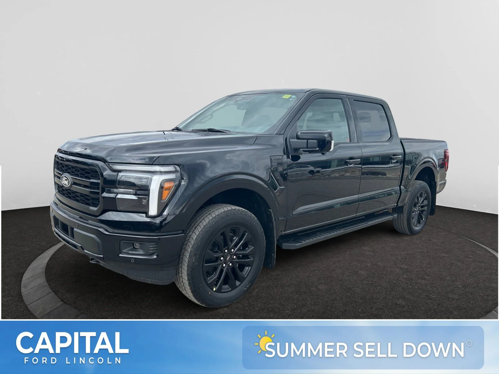 New 2026 Agate Black Metallic Ford Lariat image 1