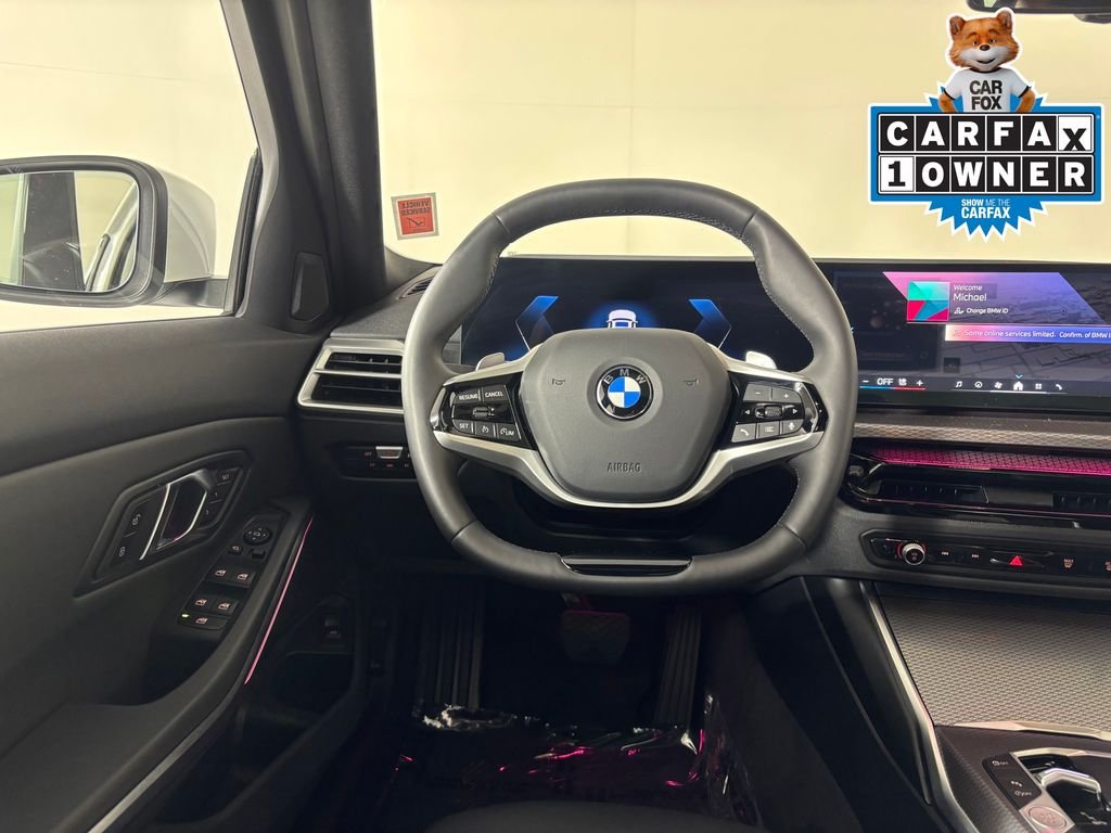 Used 2025 White Metallic BMW 330i xDrive image 15
