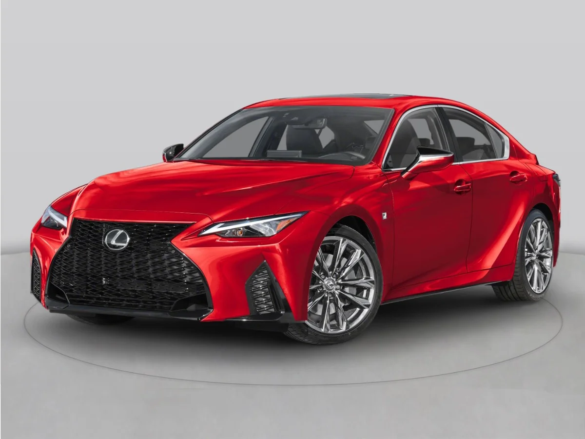 Used 2025 Red Lexus 350 F SPORT image 1