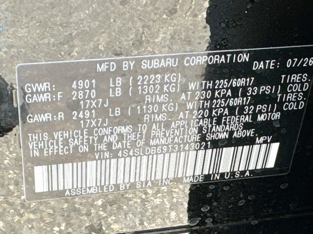 New 2026 Black Subaru Premium image 41